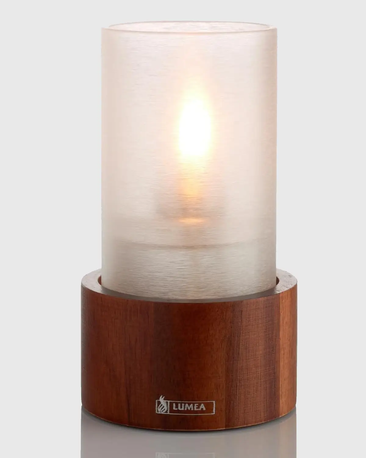 Lumea-Tischlichter-Tube-Holz